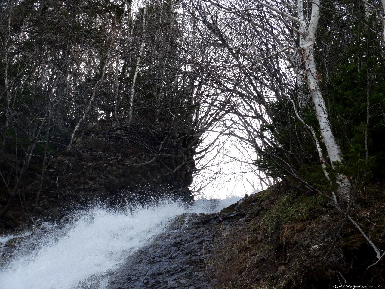 Бегущая  по  волнам... Клоковский водопад, Россия