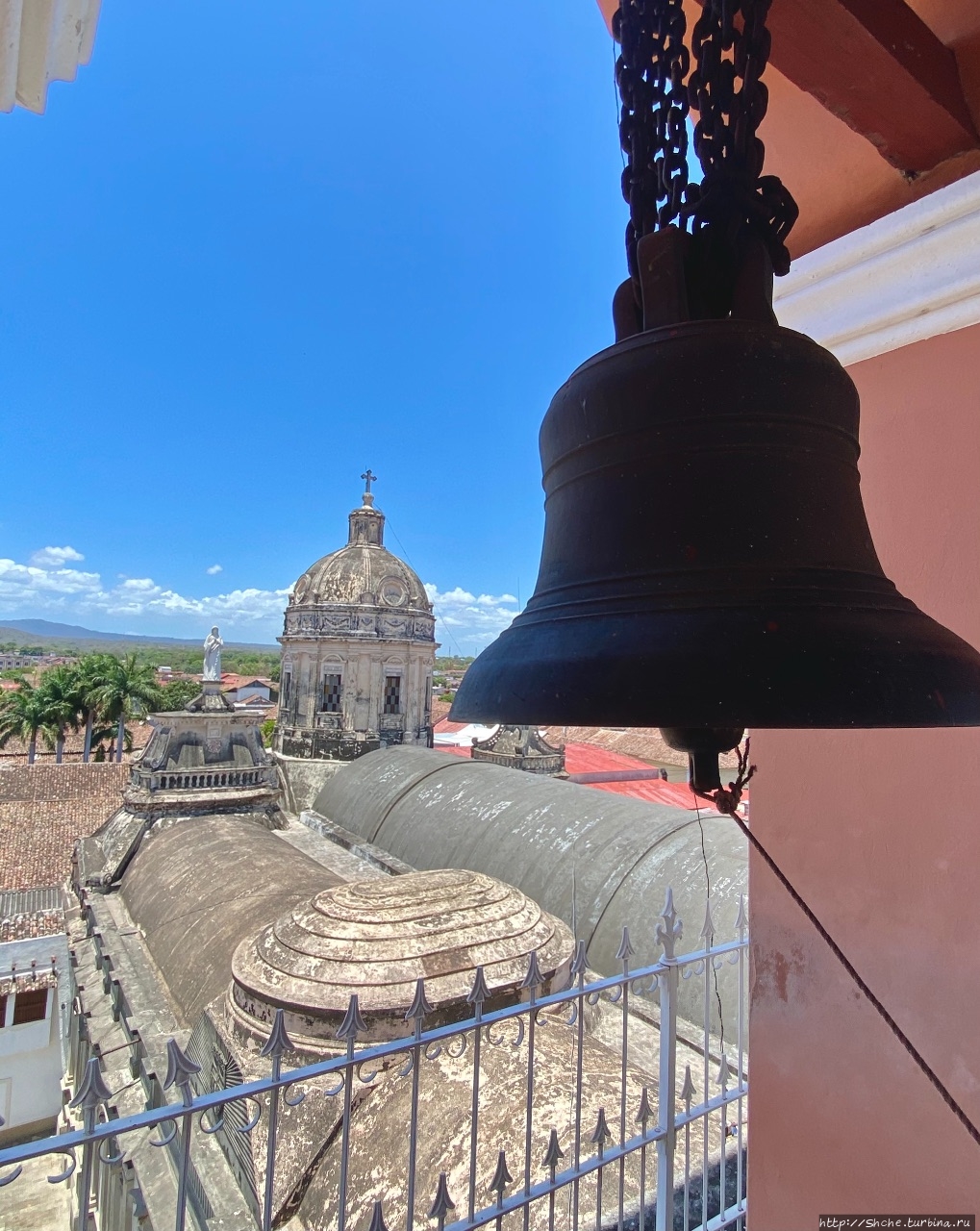 Башня церкви Ла Мерсед Гранада, Никарагуа