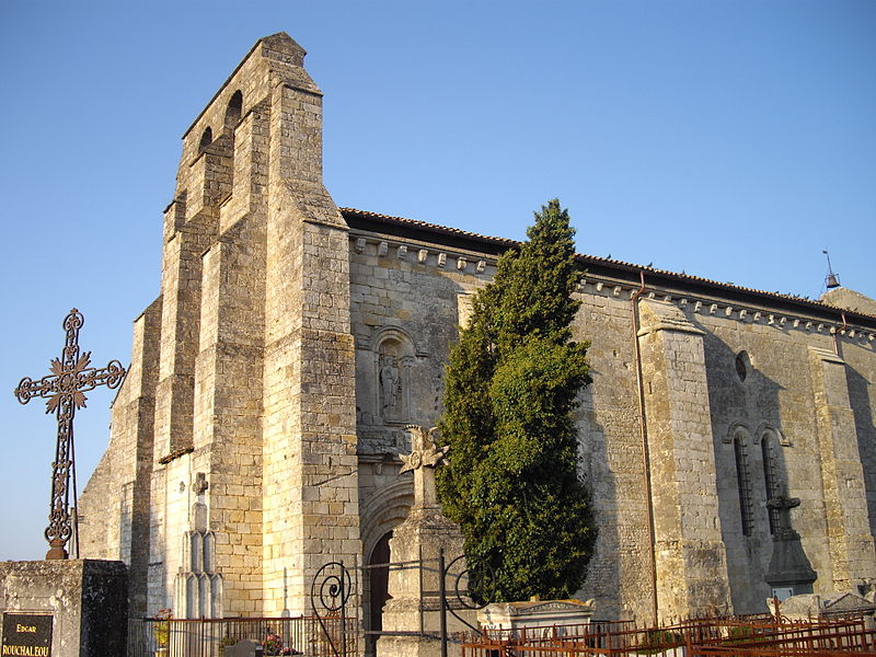 Церковь Сен-Пьер-де-ля-Сов / Eglise Saint-Pierre de La Sauve