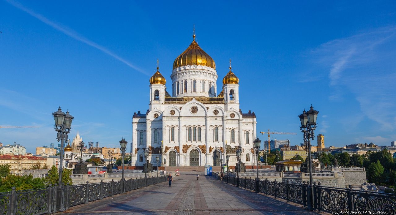 Прогулка по утренней Москве Москва, Россия