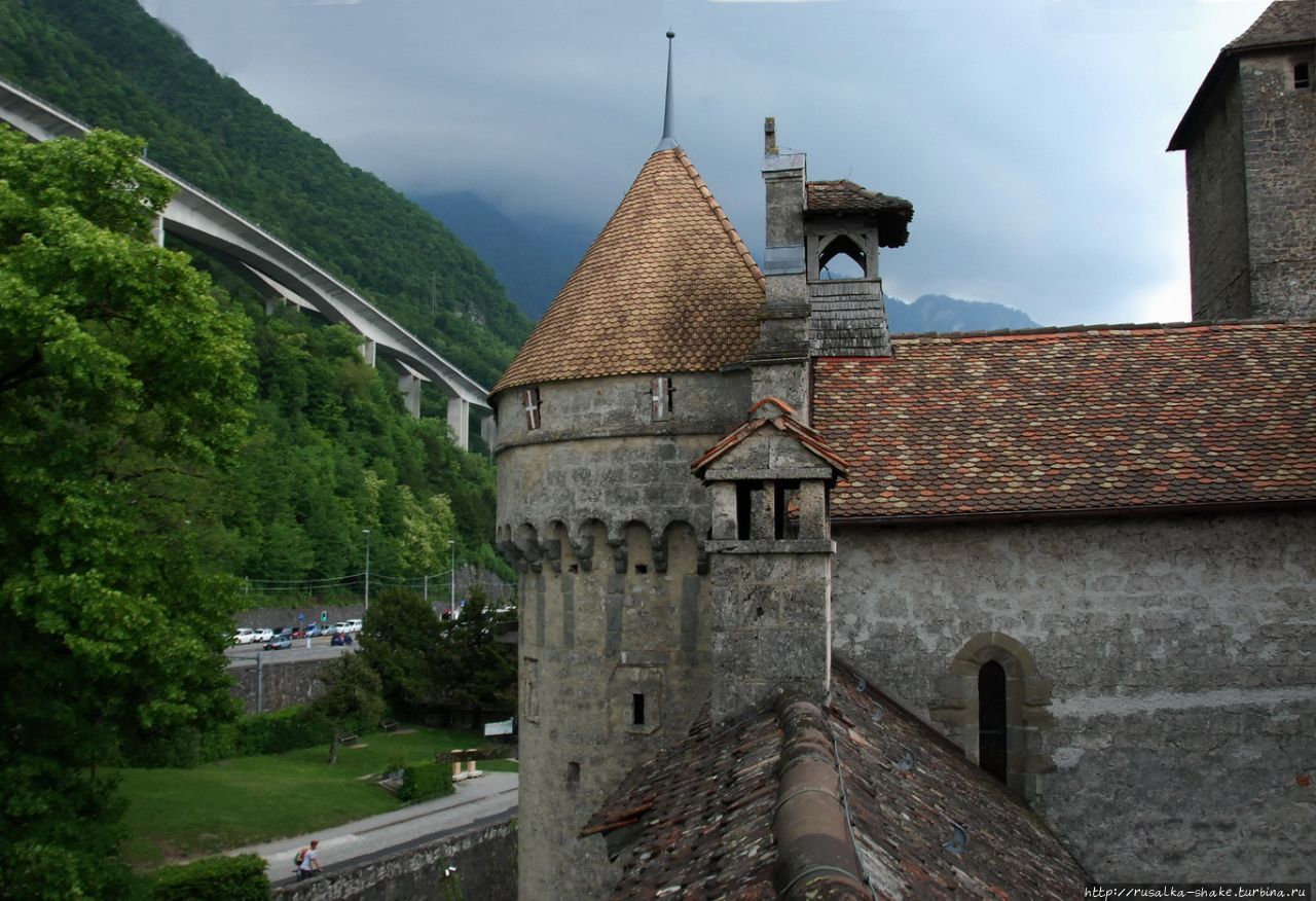 Шильонский замок Монтрё, Швейцария