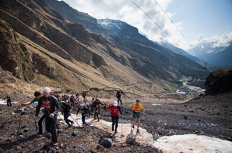 Души, оставленные на склоне. Elbrus Race Эльбрус (гора 5642м), Россия