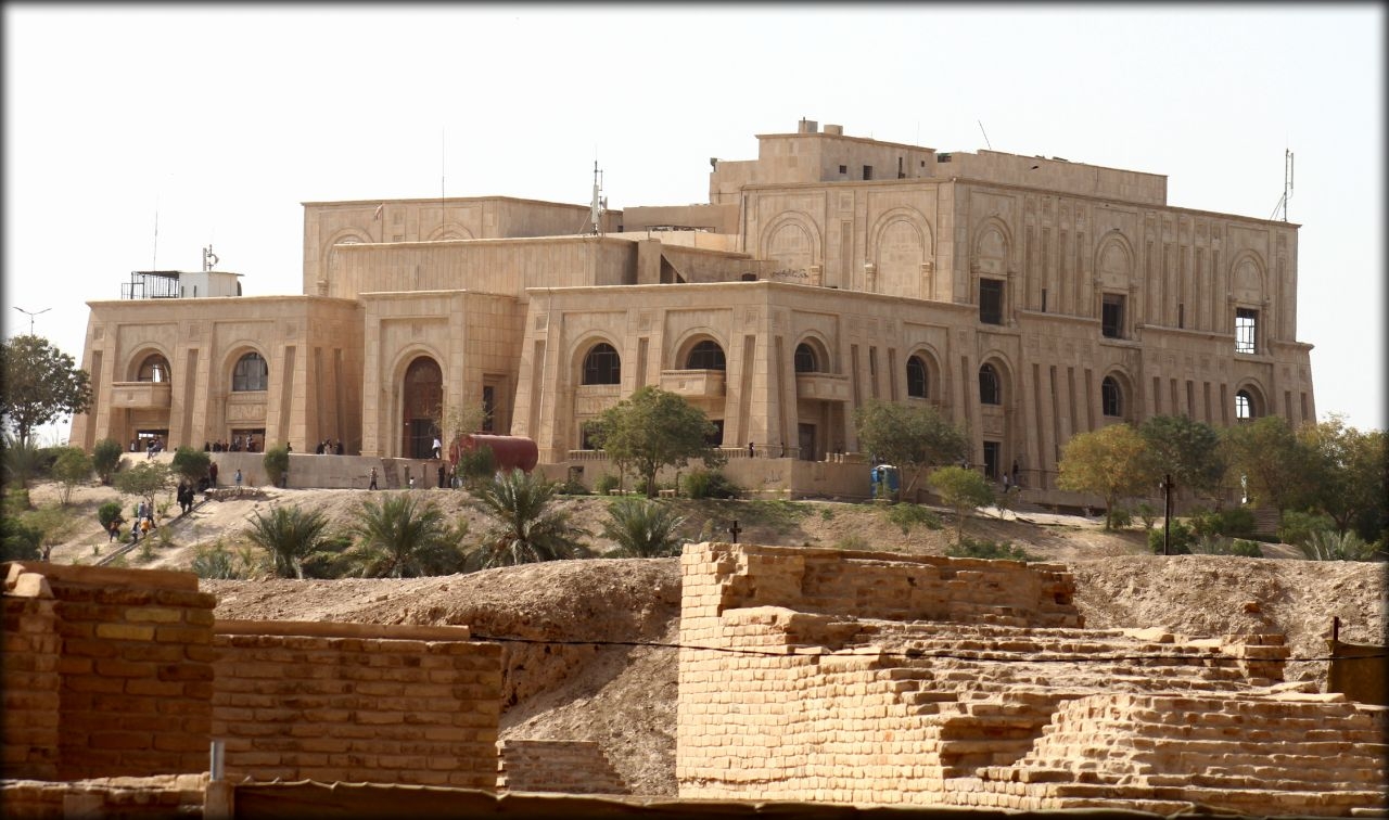 Гостеприимный Ирак ч.4 — Киш и дворец Саддама Киш останки древнего города, Ирак