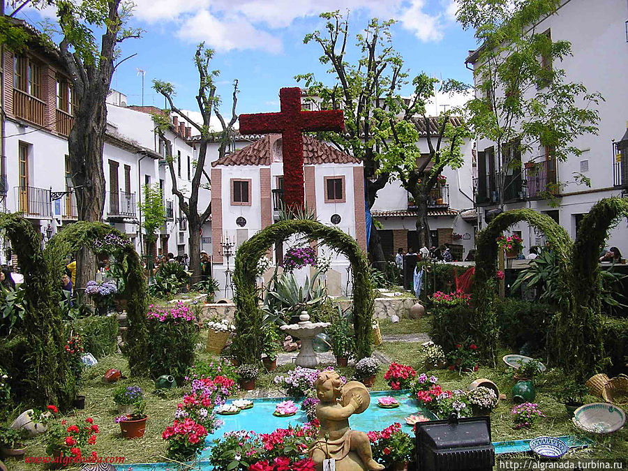 Майские праздники Гранада, Испания