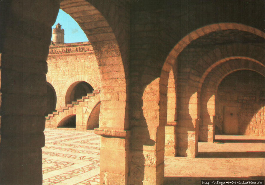 Большая мечеть Сусса (открытка) Сусс, Тунис