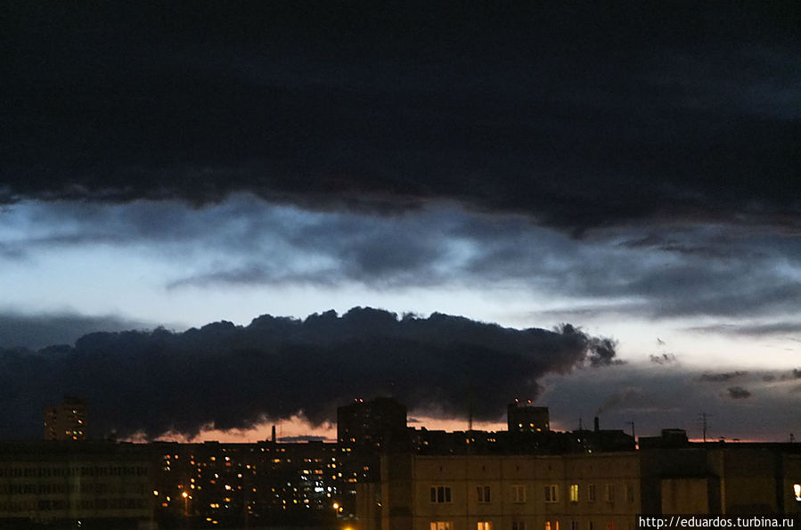 И два мощных заката... Красноярский край, Россия