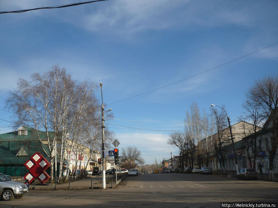 Прогулка по купеческому городку Кирсанов, Россия