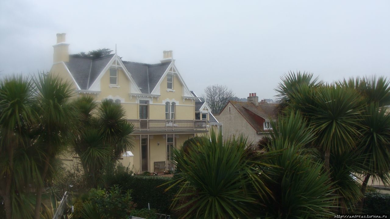 С самолёта на паром Сент-Хельер, Джерси