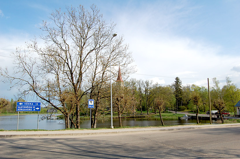 В центре города Сууре-Яани, Эстония