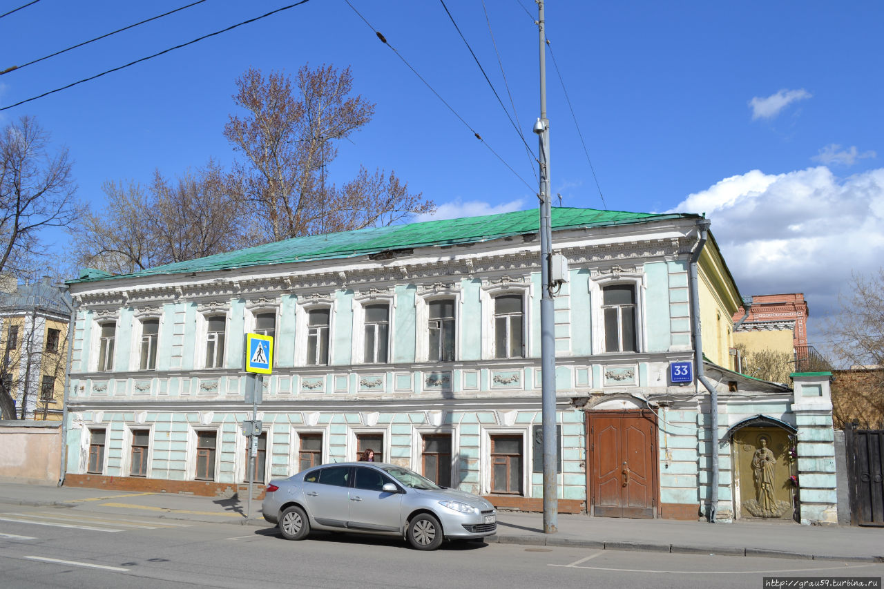 Дом, где жил Клыков Москва, Россия