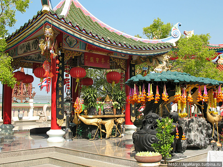 Храм Ват Ян. Китайская ци