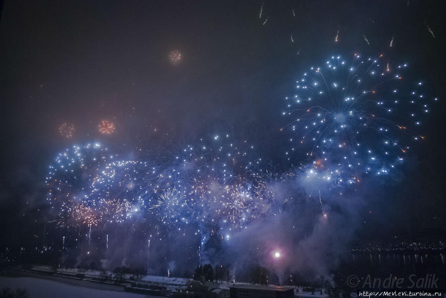 Празднование Нового года Рига, Латвия