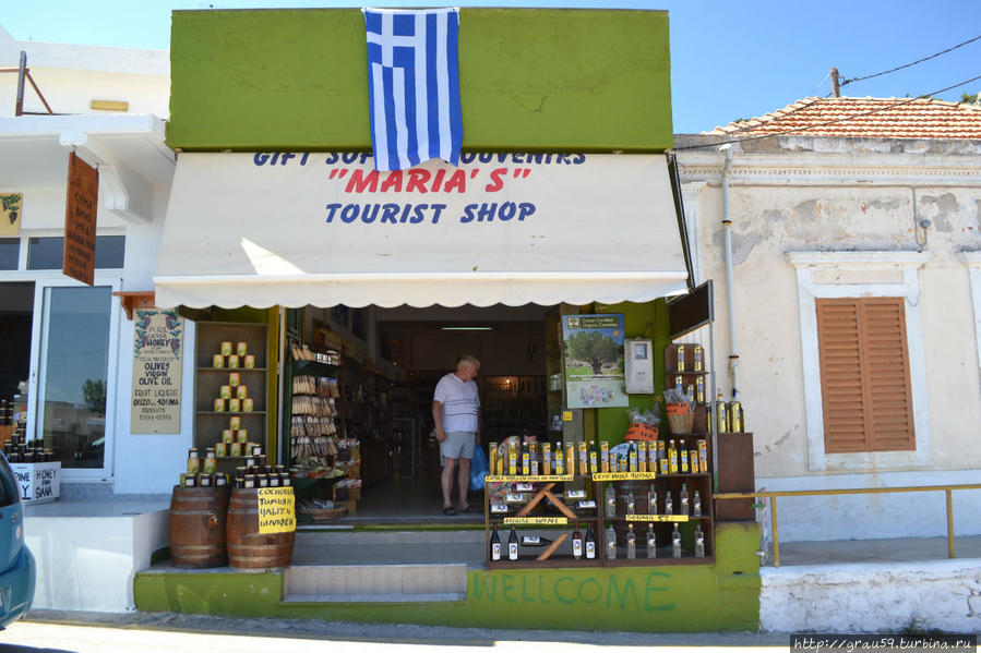 Магазин Марии Сиана, остров Родос, Греция