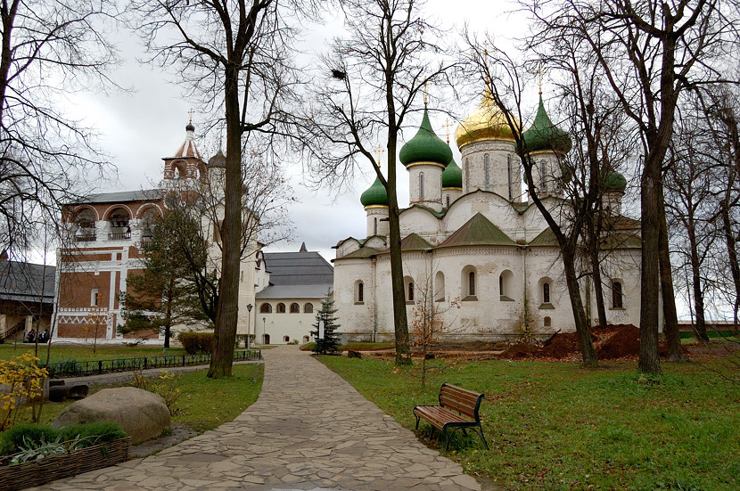 Внутри Спасо-Евфимиева монастыря Суздаль, Россия