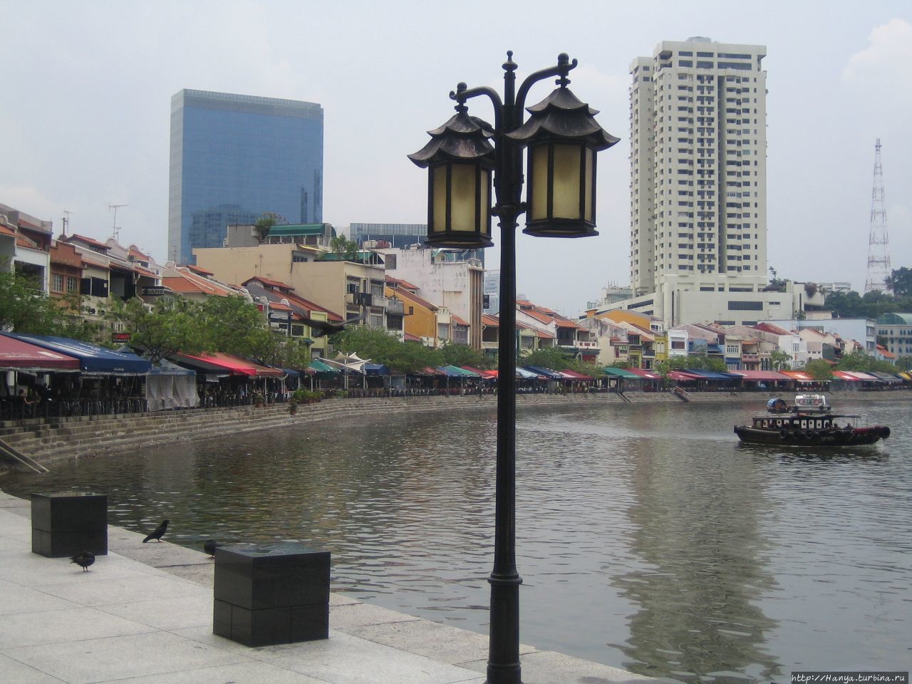 Лодочная набережная (North Boat Quay) Сингапур (столица), Сингапур (город-государство)