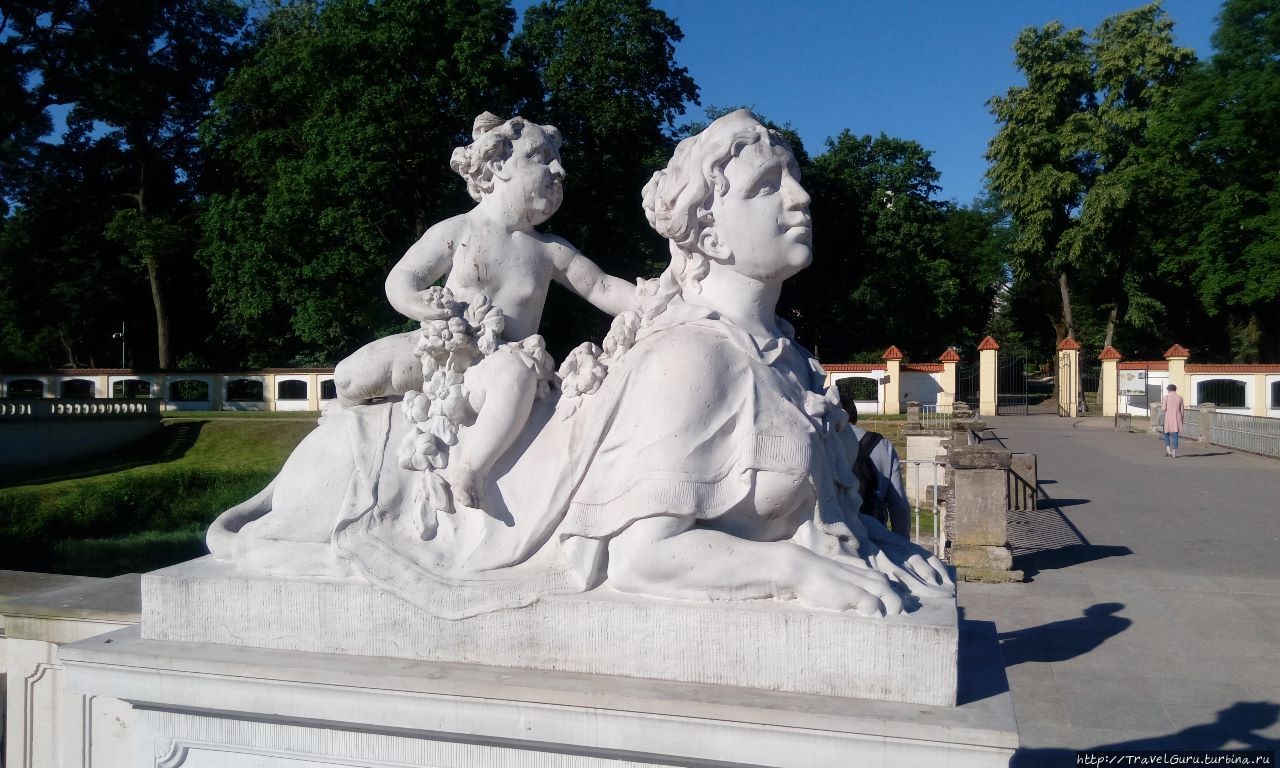 Скульптур парка у Дворца Браницких Белосток, Польша