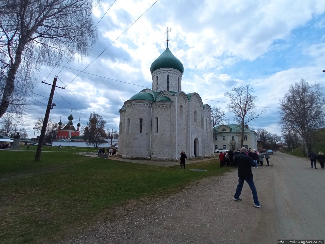 Небольшая прогулка по Красной площади Переславль-Залесский, Россия