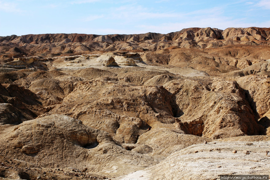 По рыбному пути на соленой горе Мертвое море, Израиль