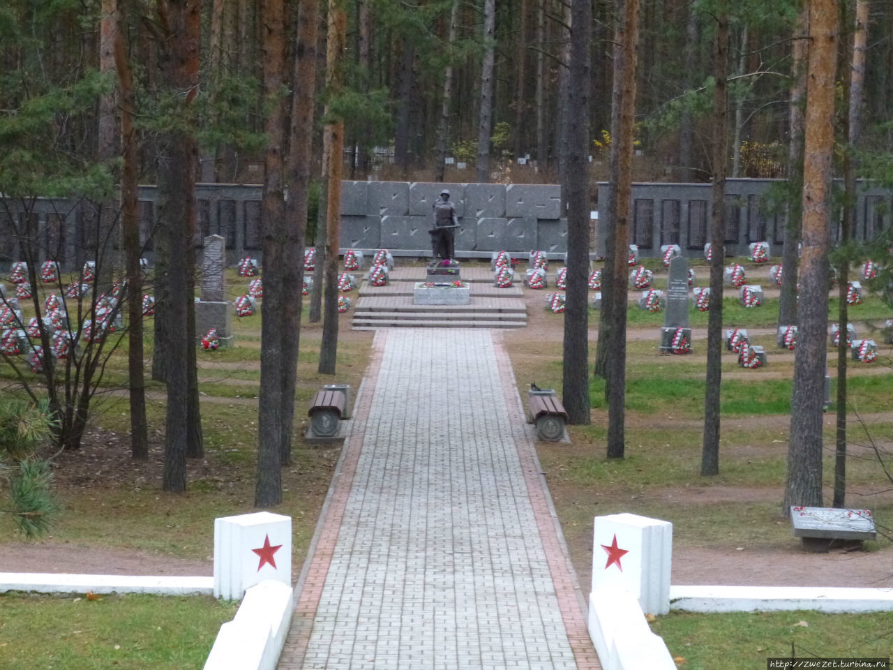 Воинское кладбище в Сестрорецке Санкт-Петербург и Ленинградская область, Россия