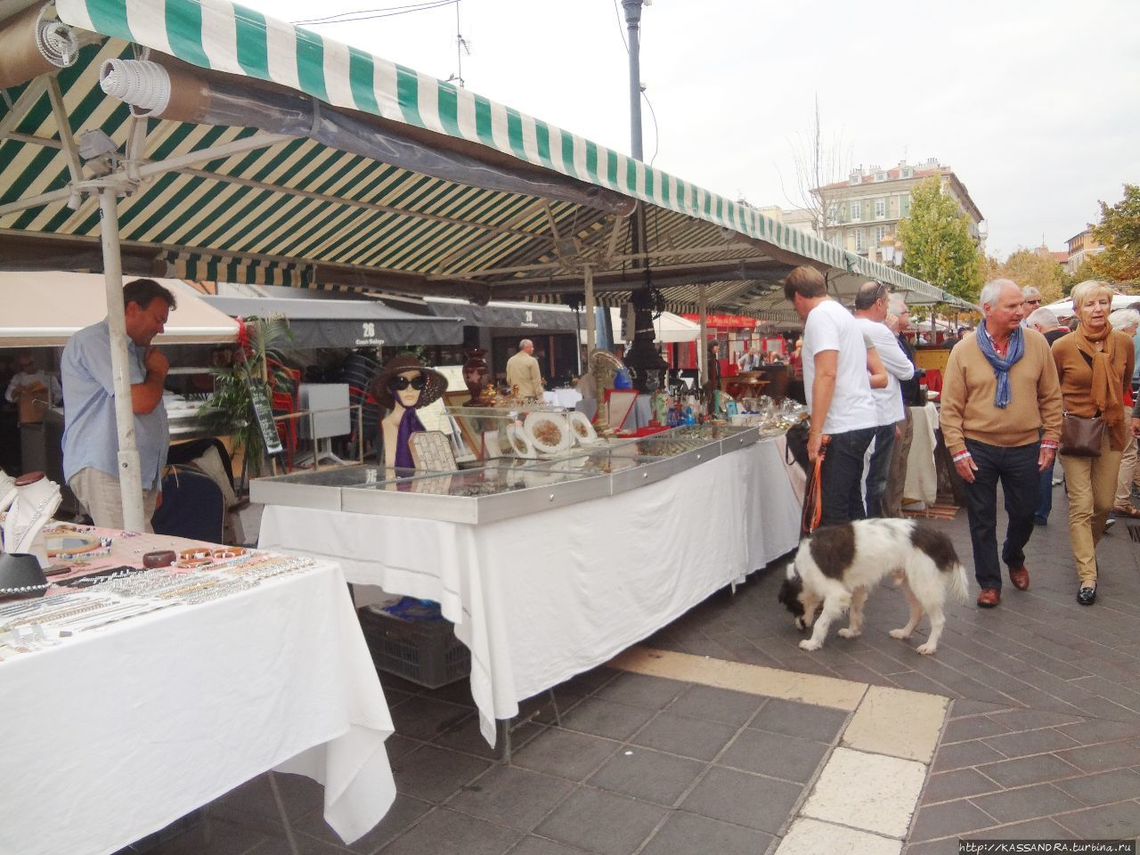 Ницца. Антикварный рынок Cours Saleya Ницца, Франция