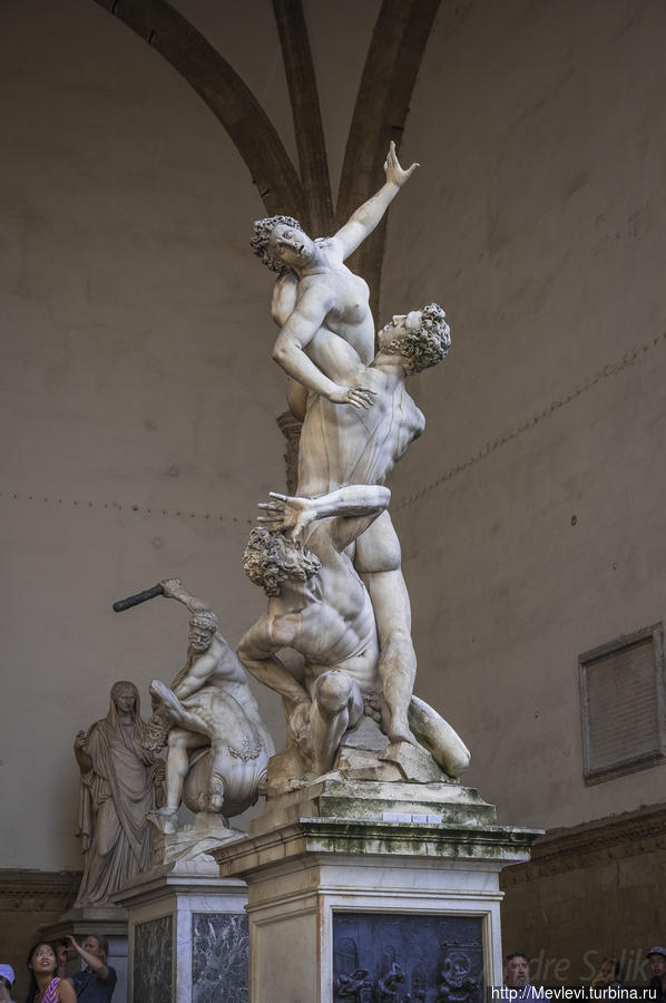 Площадь Синьории Флоренция, Италия