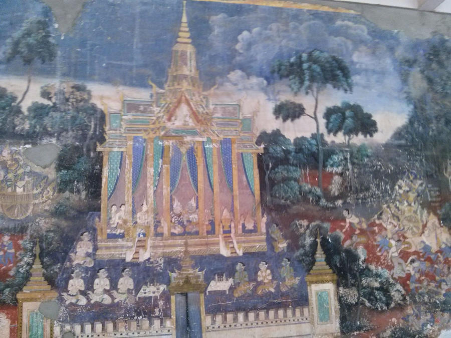 Город Пень. Королевский Дворец Пномпень, Камбоджа