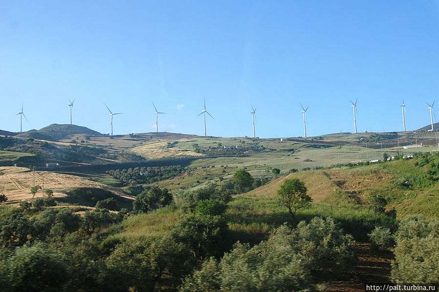 Дорога в Ронду Андалусия, Испания