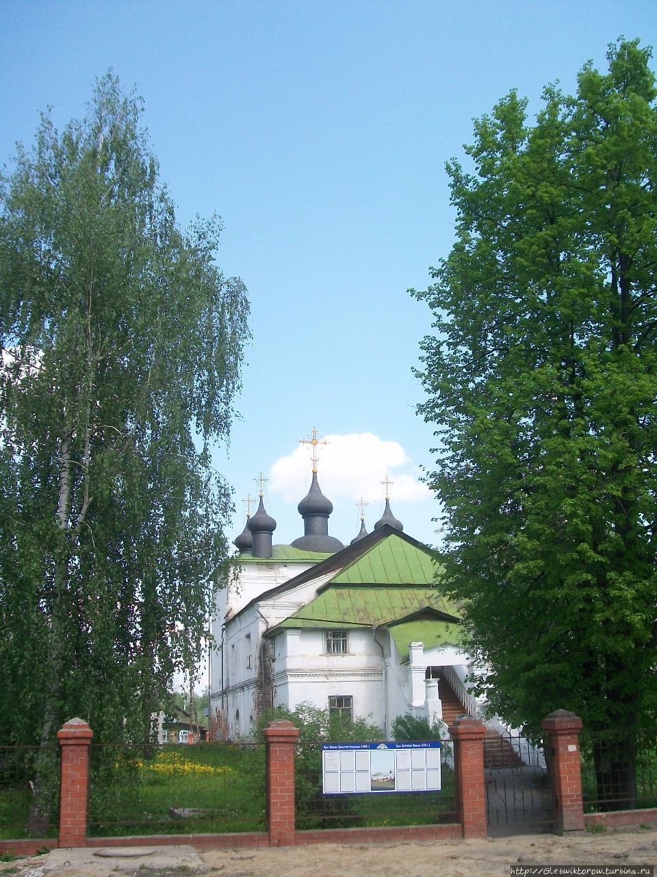 Колоритный город на берегу Волги Балахна, Россия