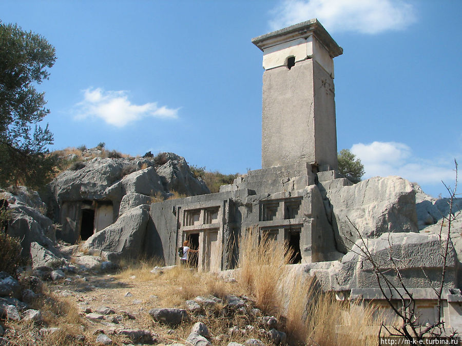 Гробница на колоннах Эгейский регион, Турция