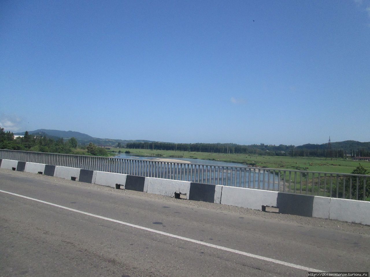 Хоби — типичный малый город Мегрелии Хоби, Грузия