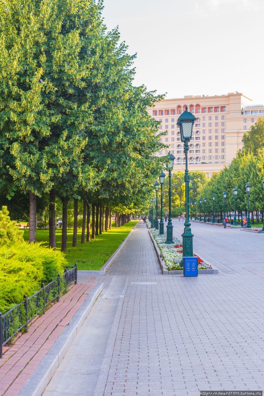 Прогулка по утренней Москве Москва, Россия