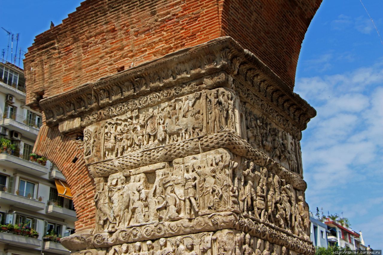 Триумфальная арка Галерия в Салониках (ЮНЕСКО №456-002)
