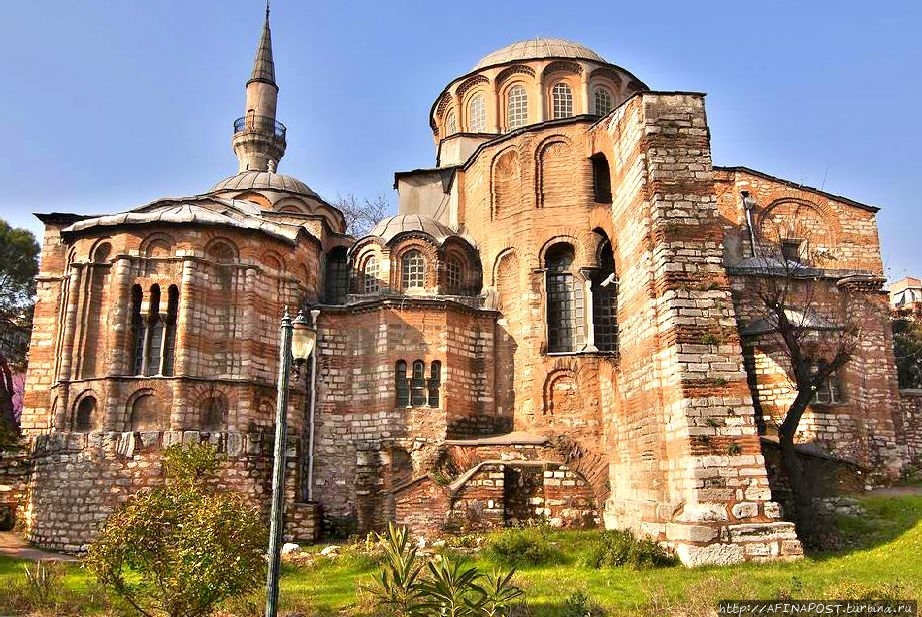 Монастырь Хора Стамбул, Турция