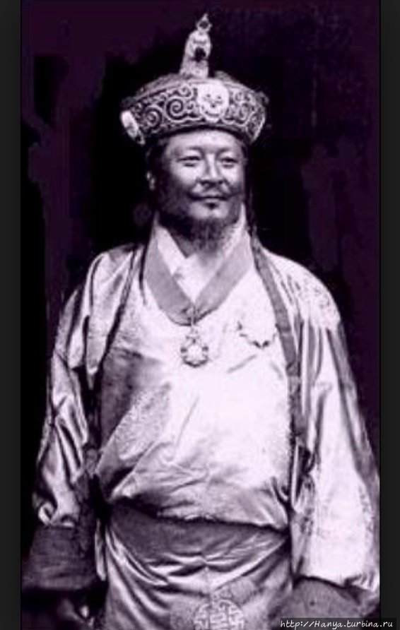 Первый король Бутана Угье