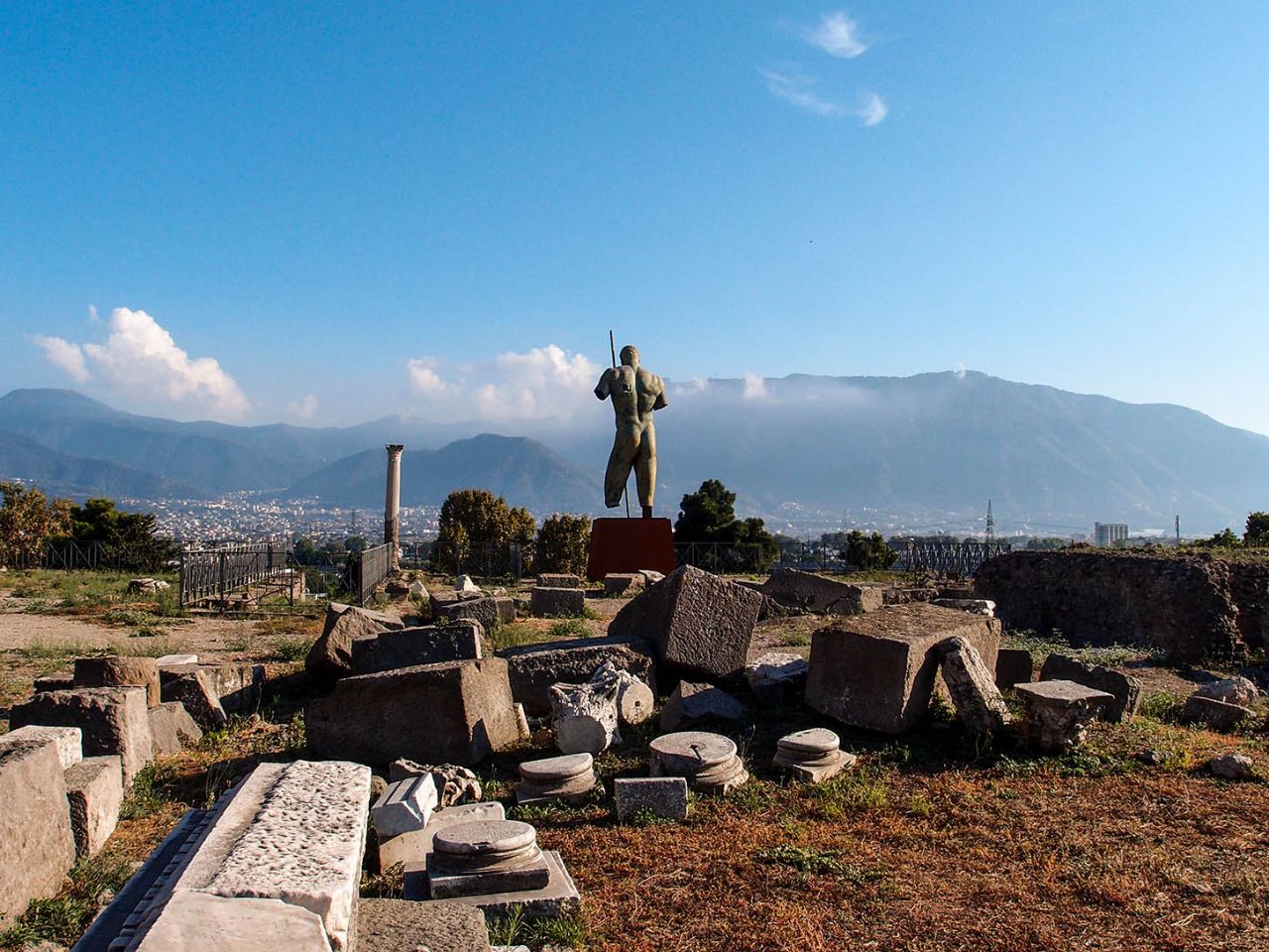 Древнеримский город Помпеи / ancient Roman town Pompeii