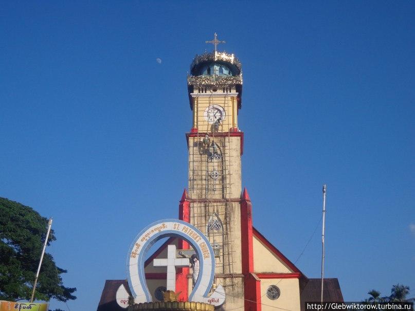 St.Patrick church Моулмейн, Мьянма