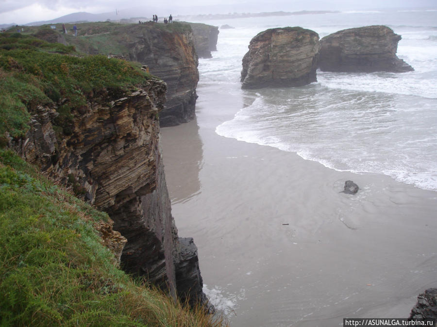 Пляж Лас-Катедралес, Коста-де-Луго. Playa de Las Catedrales Рибадео, Испания