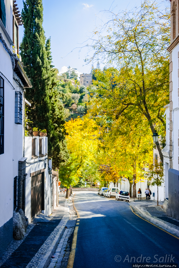 Гранада. Прогулка по городу Гранада, Испания
