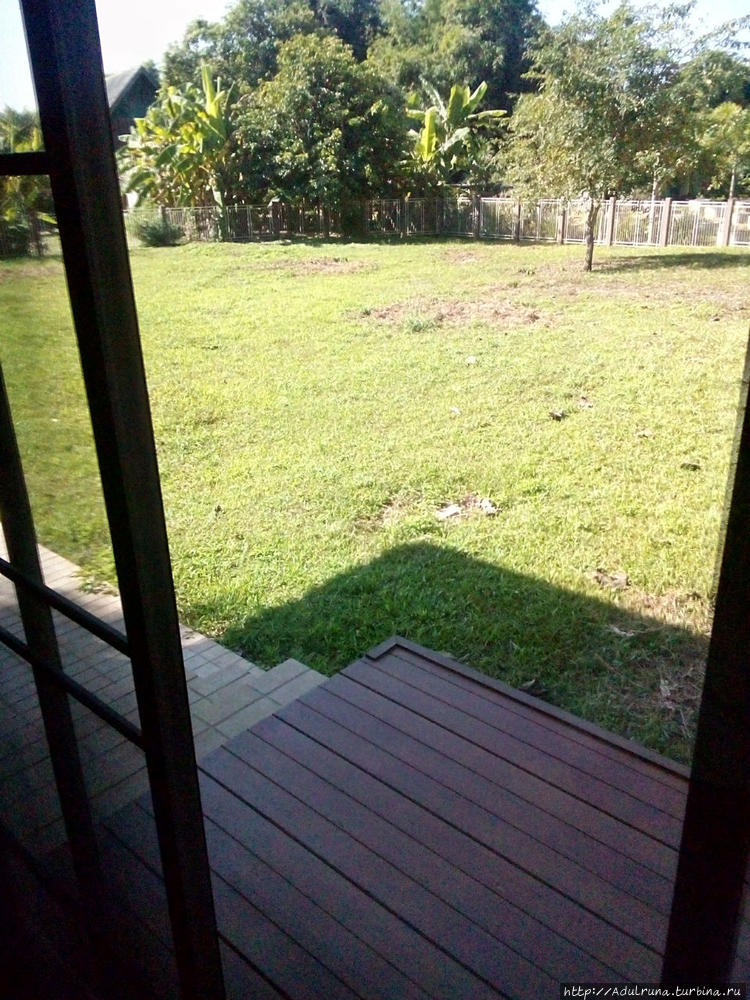 Выход на придомовую терри