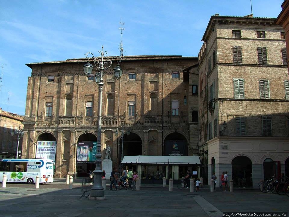 Пешеходный маршрут в городе Parma Парма, Италия