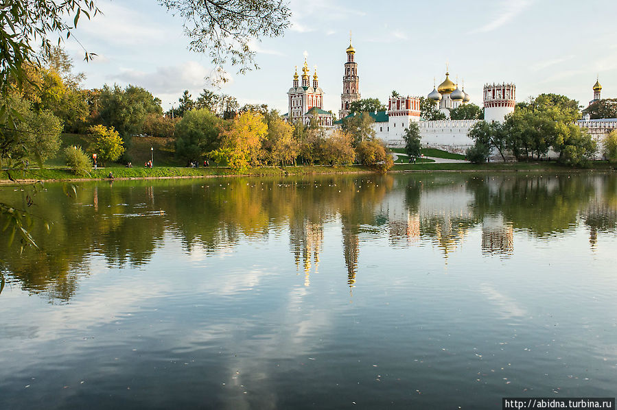 Закат у Новодевичьего Москва, Россия