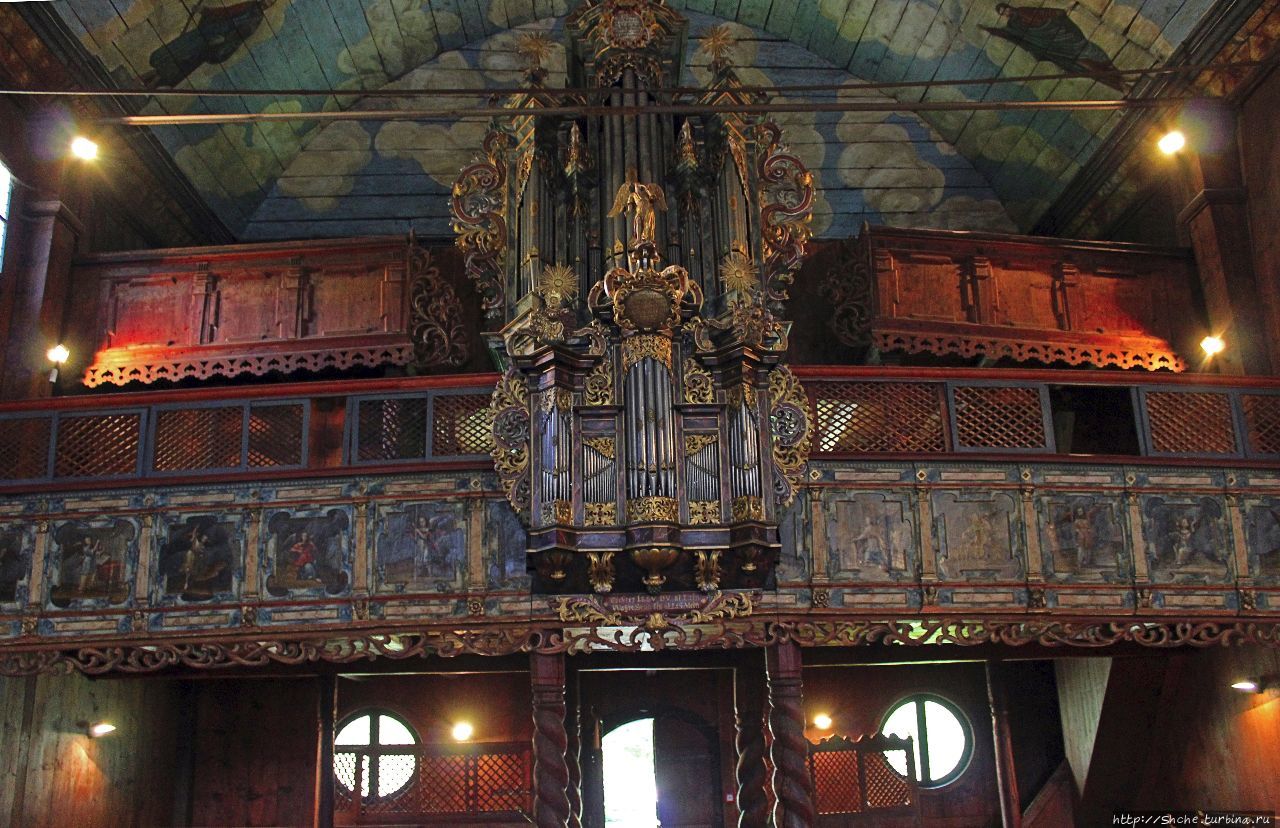 Деревянная артикулярная церковь Св. Троицы Кежмарок, Словакия