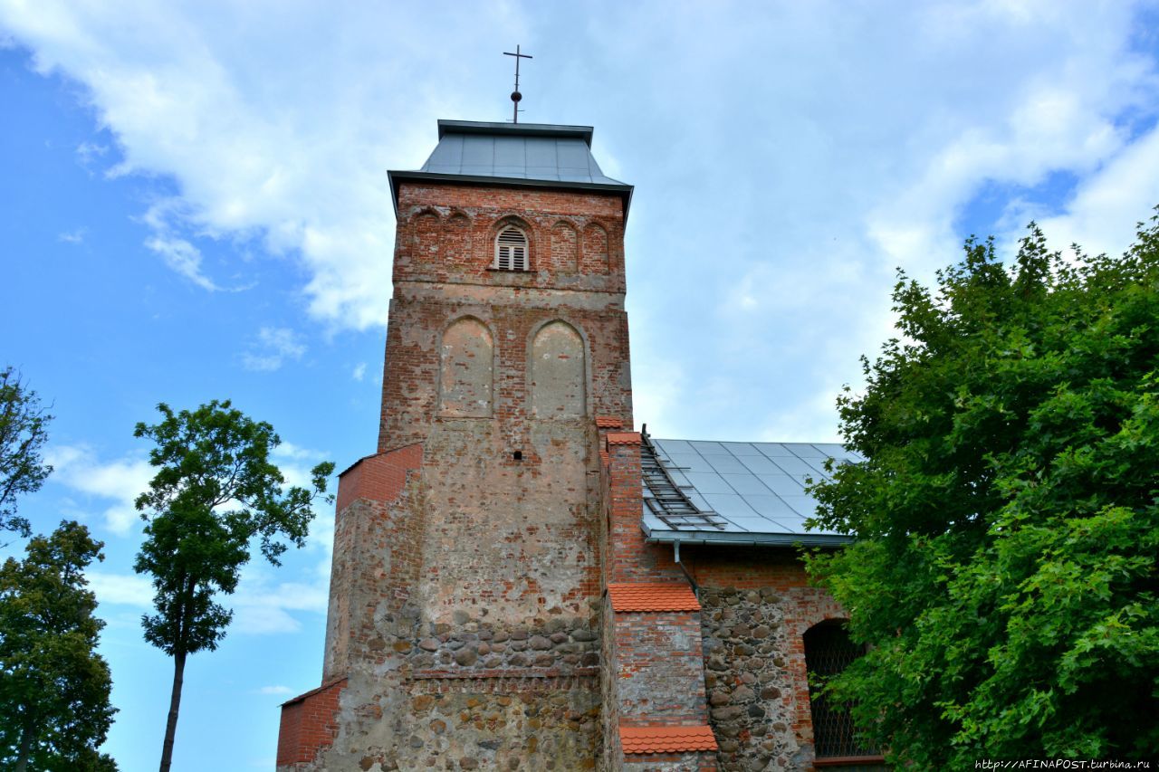 Кирха Гросс-Легиттен Тургенево (Калининградская область), Россия