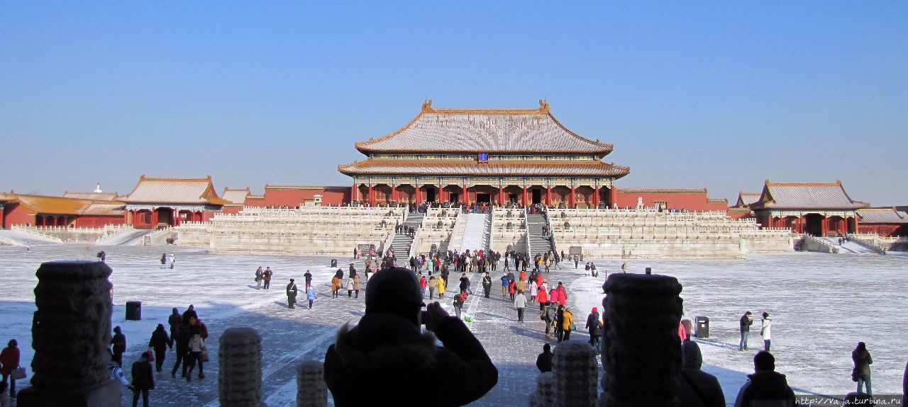 Запретный город,самый обширный дворцовый комплекс в мире Пекин, Китай