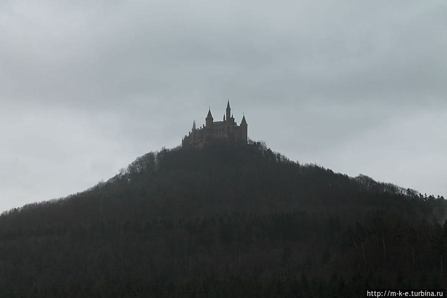 Замок с трассы Хехинген, Германия