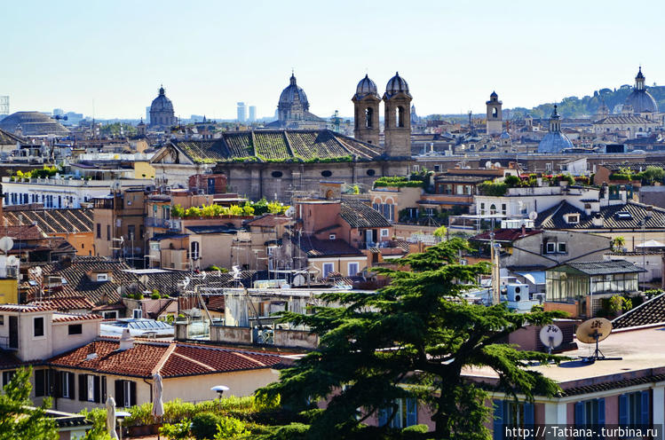 Панорама с холма Пинчо