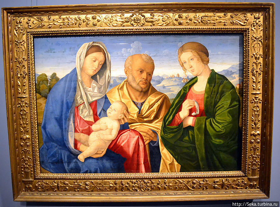 Винченцо Катена. Святое семейство со Святой женщиной Будапешт, Венгрия