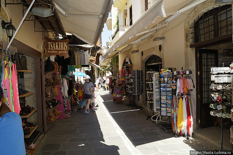 Улочки Ретимно Остров Крит, Греция