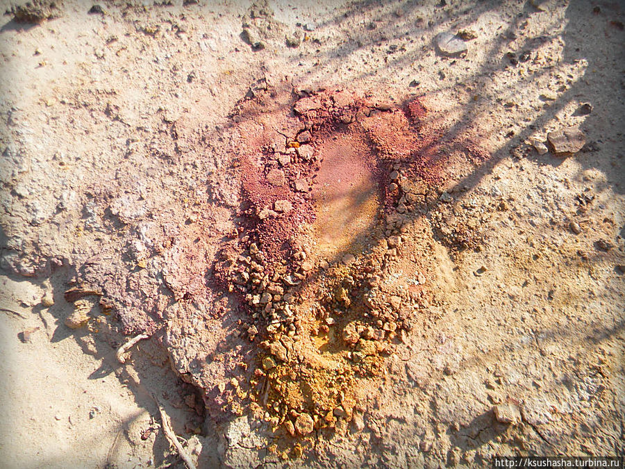 Цветные пески Эйн-Яав Мицпе-Рамон, Израиль