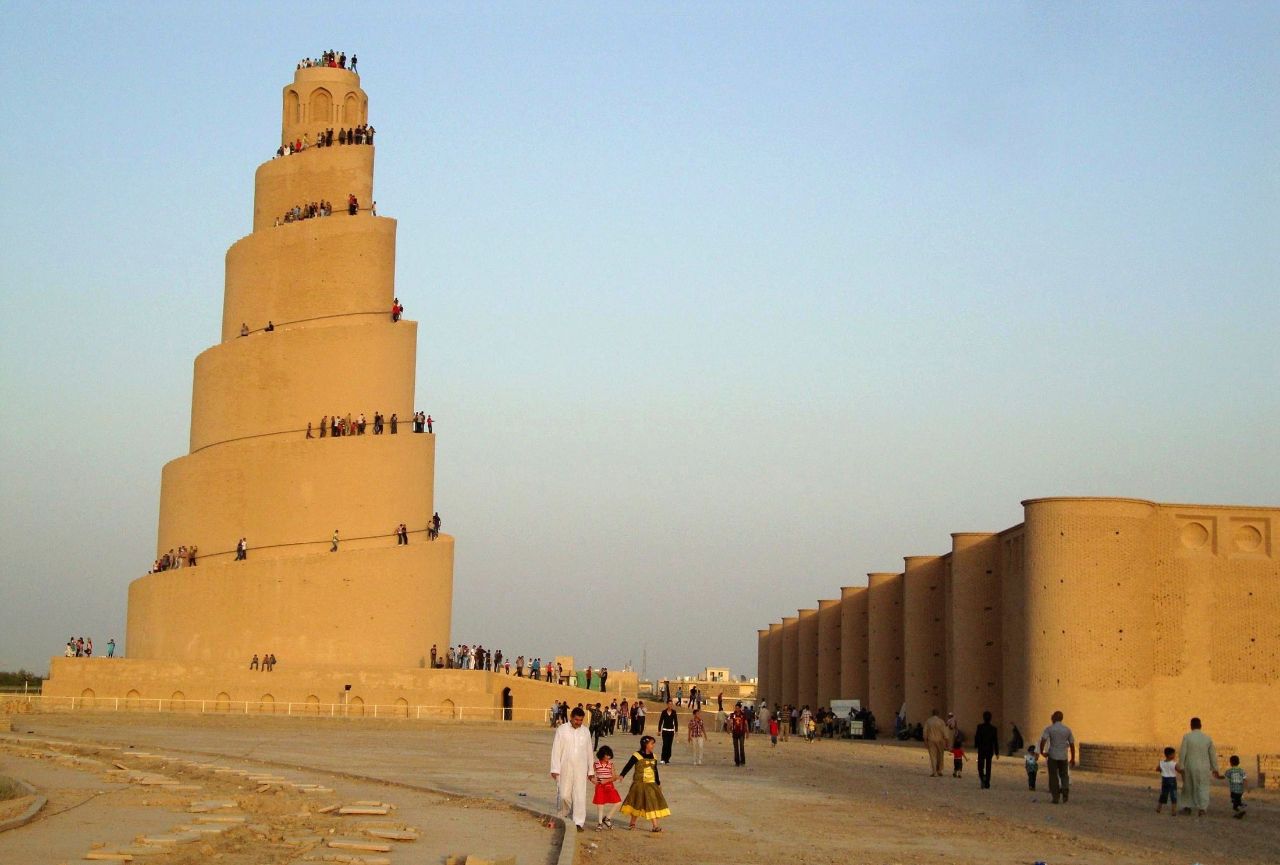 Спиральный Минарет в Самарре / Samarra Twisted Minaret ( Snail Shell Minaret)